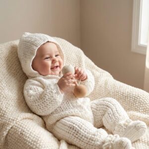 The Loomeloom Crochet Baby Jumpsuit