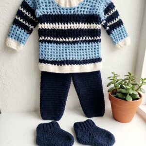 The Loomeloom Nautical Baby Collection: Hand-Crafted Comfort for Your Little One