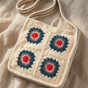 The Loomeloom Sunburst Crossbody: Artisanal Charm for the Modern Nomad